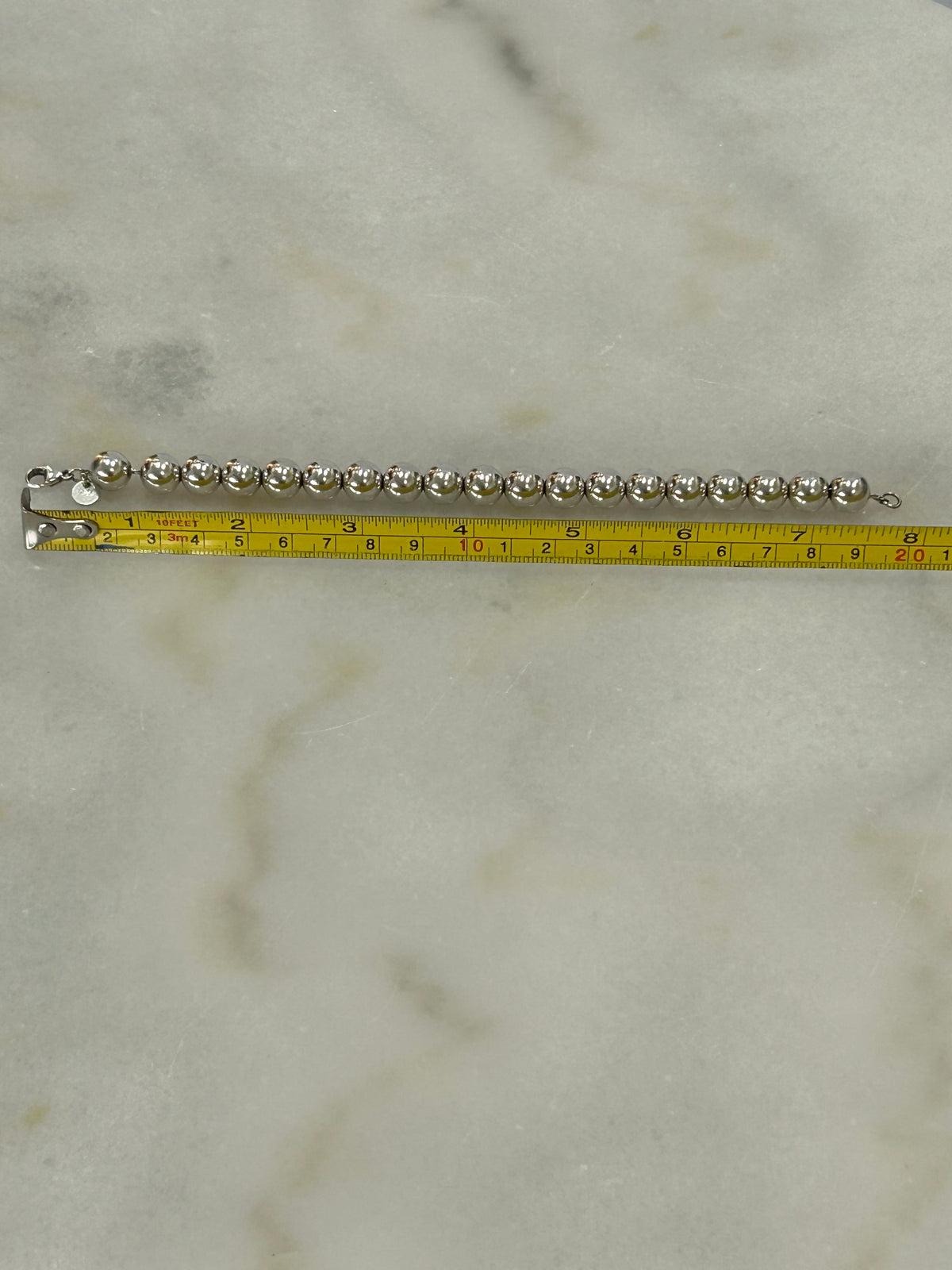 Tiffany & Co. - Sterling Silver Ball Bracelet