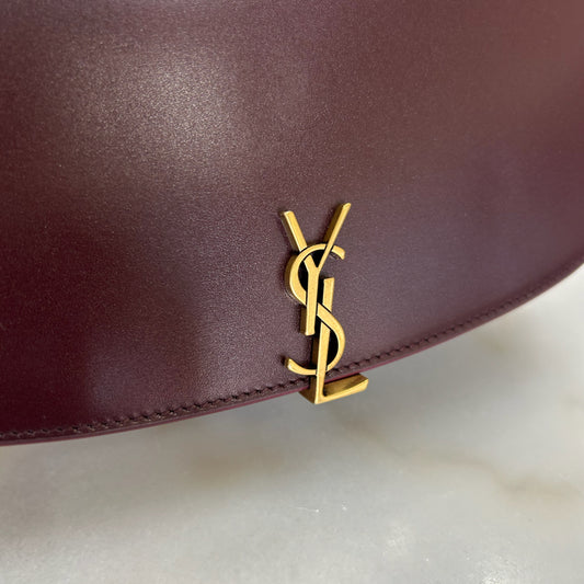 SAINT LAURENT - Mini Voltaire Shoulder Bag - Rouge Cabernet