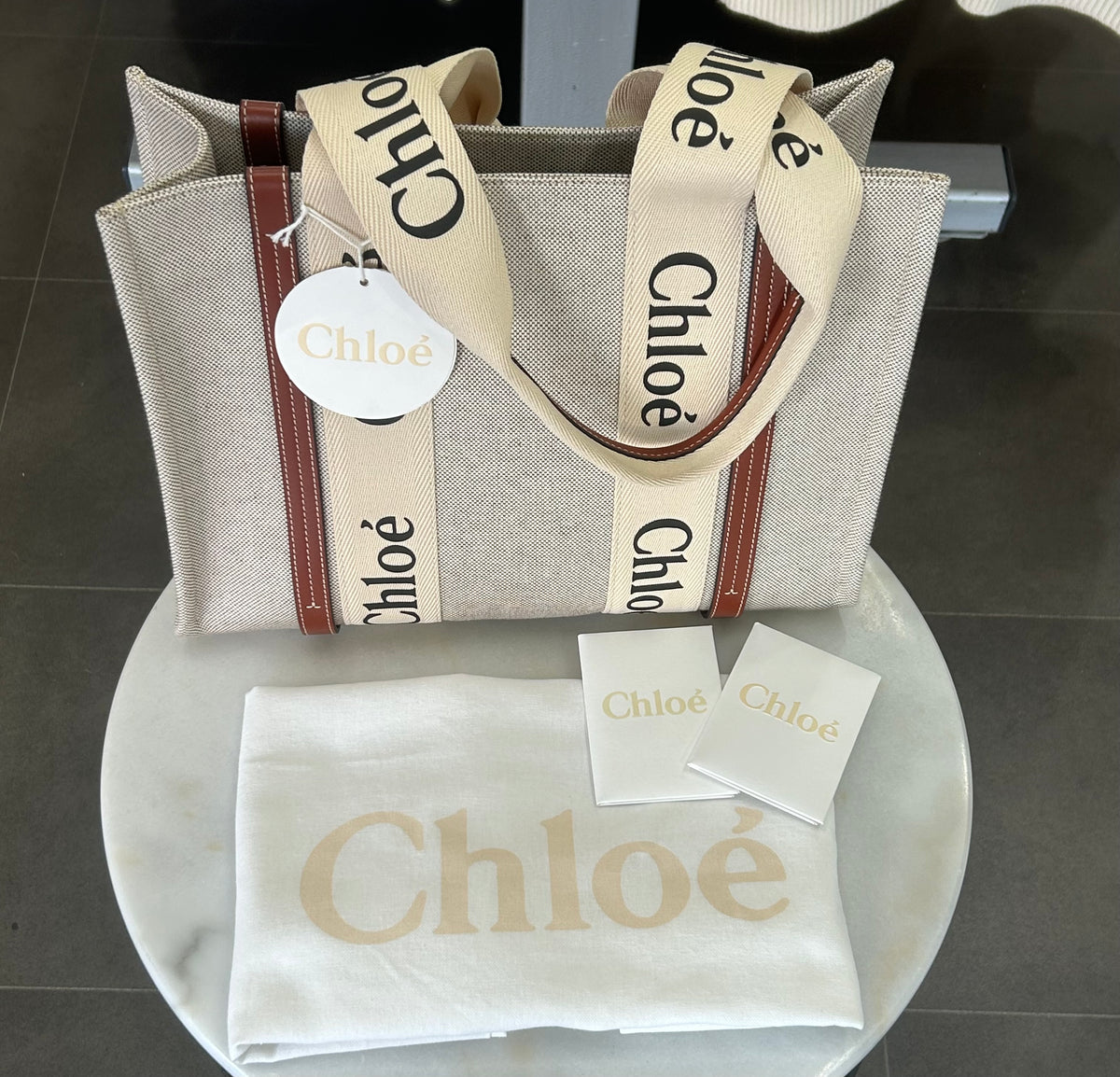 CHLOE - Woody Medium Tote Bag