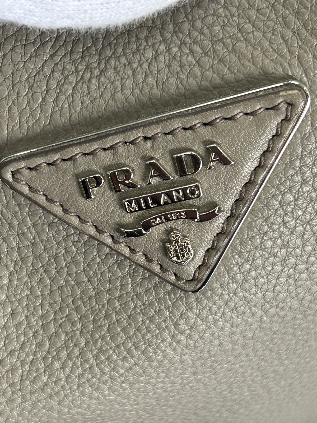 PRADA - Vitello Daino Bauletto Bag