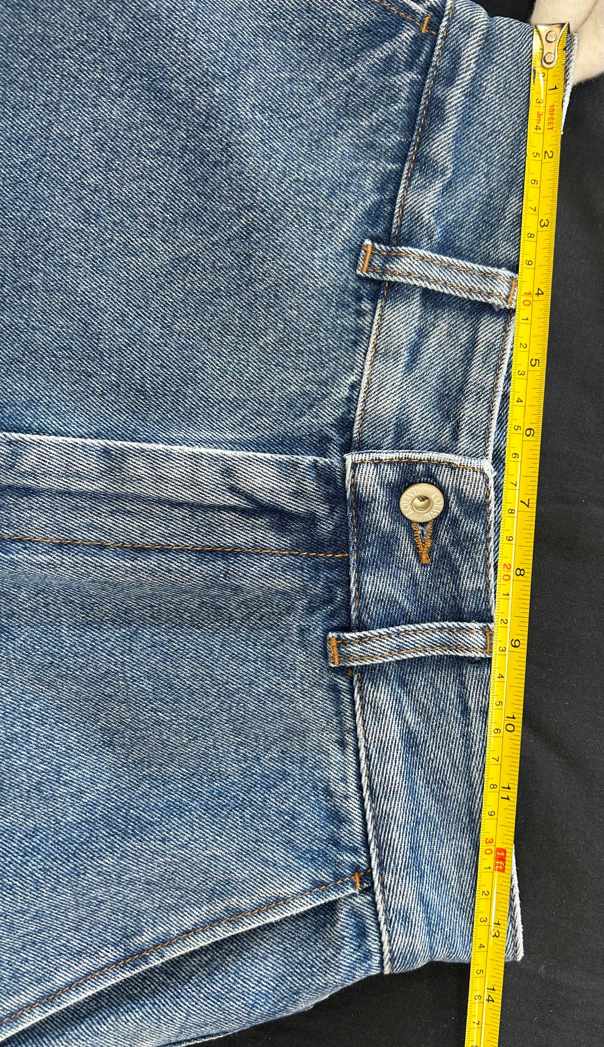 LOEWE - Anagram High-rise Wide-leg Jeans Sz FR 34