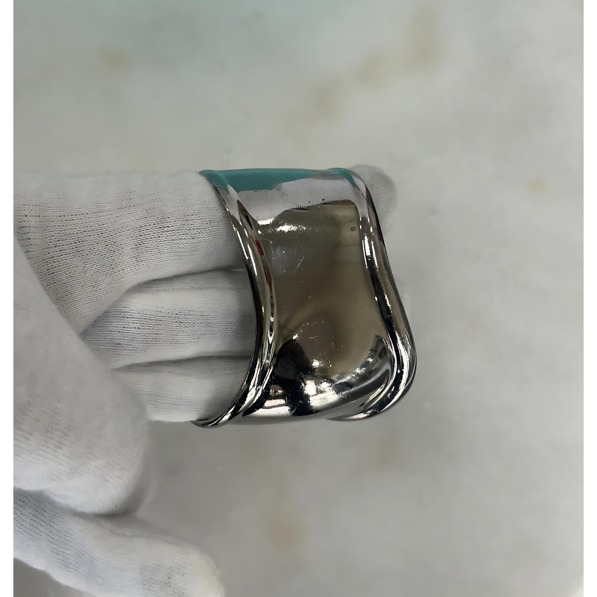 TIFFANY & Co. - Bone Cuff in Ruthenium