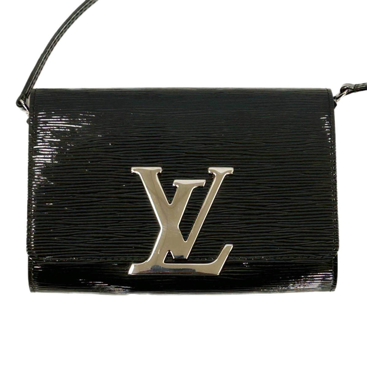 Louis Vuitton Black EPI Louise Strap PM Bag