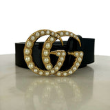 GUCCI - GG Marmont Pearl Belt 70