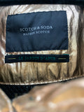 SCOTCH & SODA - Metallic Hooded Coat Sz 4