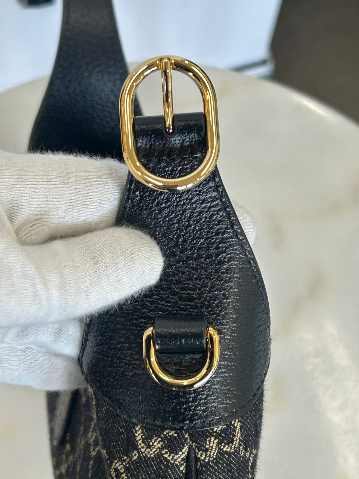 GUCCI - Jackie 1961 Denim Shoulder Bag