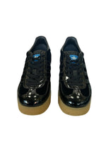 GUCCI x ADIDAS - Velvet Croc Embossed Gazelle Wedge Sneakers Sz 38.5