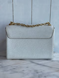 LOUIS VUITTON - Twist MM Chain Bag White / Gold