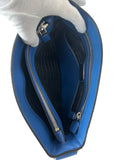 PRADA - Cobalt Blue Saffiano Leather Messenger Bag