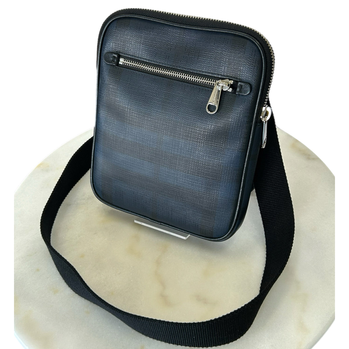 BURBERRY - Slim London Check Crossbody Bag