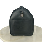 LOUIS VUITTON - SPEEDY 30 Black Epi Leather Bag