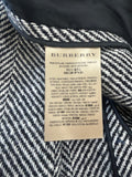 BURBERRY - Wool Herringbone Coat - Sz IT 42