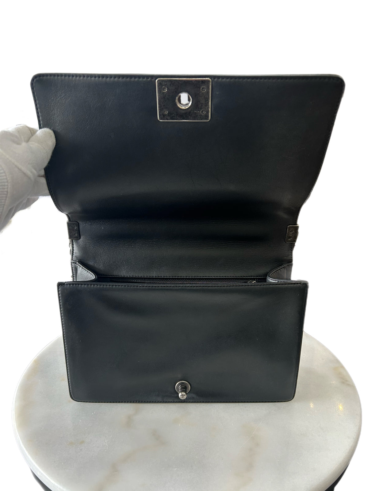 CHANEL - Black Medium Boy Bag