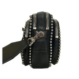 ALEXANDER WANG - Attica Leather Studded Crossbody Bag