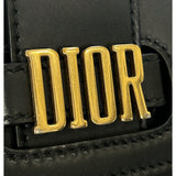 DIOR - D-Fence Black Saddle Bag & Two Straps