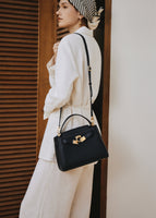 Parisa Wang NY - Madison Top Handle Bag - Black