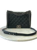 CHANEL - Black Medium Boy Bag