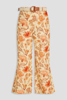 ZIMMERMANN - Junie Floral Puff-Sleeve Blouse & Linen Pants Set