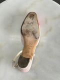 CHANEL - Tweed & Pink Patent Slingbacks Sz 39C