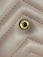 GUCCI - GG Marmont Chain Wallet Bag in Soft Pink