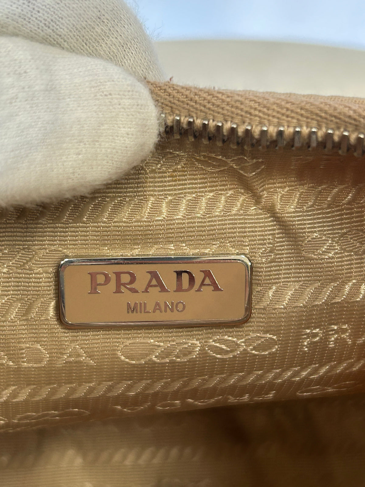 PRADA - Re-Edition 2005 Re-Nylon Bag - Cameo Beige