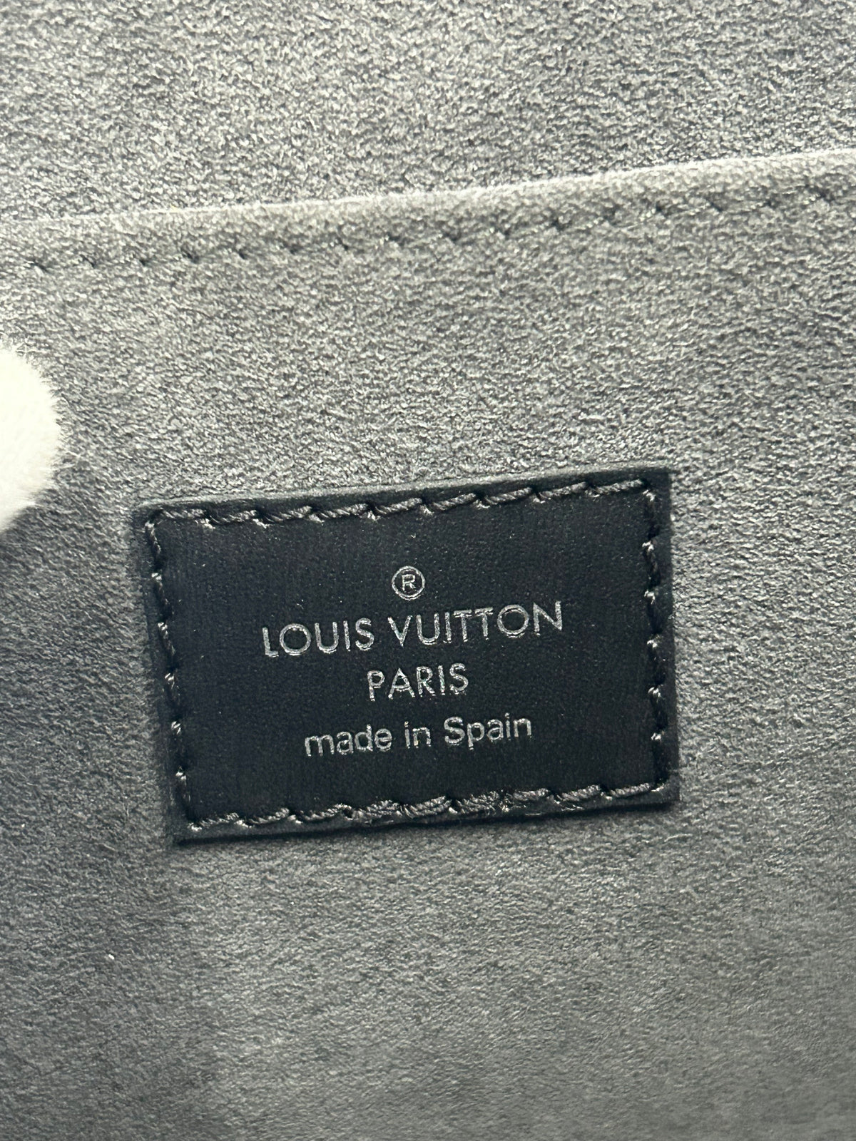 LOUIS VUITTON - Dauphine MM Denim & Leather Bag