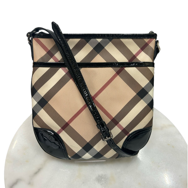 BURBERRY - Novacheck Sling Crossbody Bag
