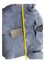 THE KOOPLES Paris - Blue Suede Jacket - Sz 1