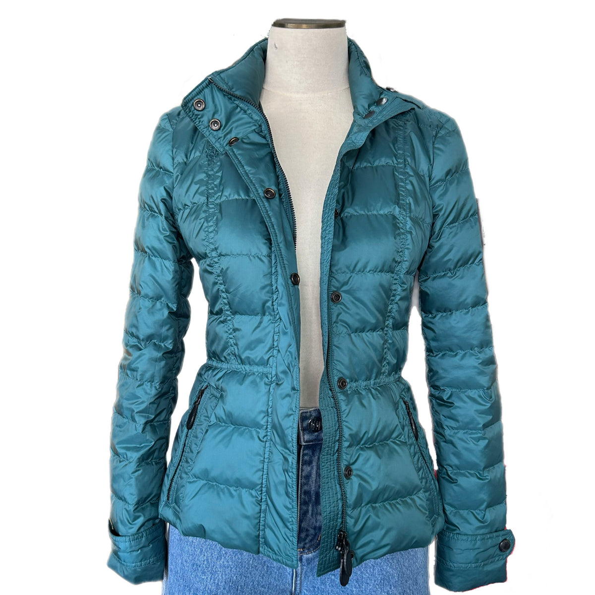 BURBERRY BRIT - Quilted Down Puffer Jacket Sz S