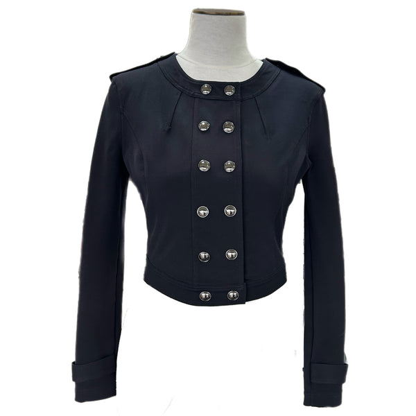 BURBERRY - Walford Military Jacket in Ink - UK8/ IT40