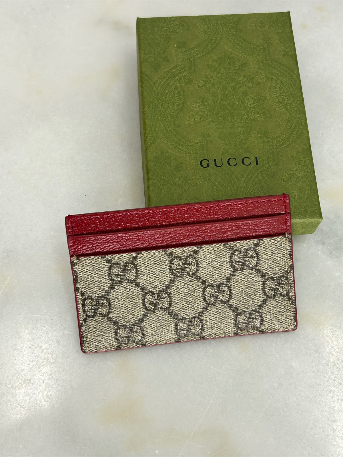 GUCCI - Monogram GG Card Holder