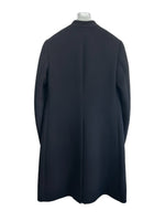 PRADA - Virgin Wool Black Coat Sz 42