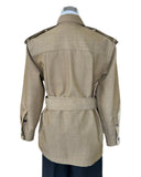 BURBERRY - Safari Wool Shirt Jacket Sz IT 44