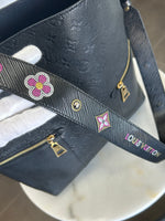 LOUIS VUITTON - Melie Monogram Empriente Black Shoulder Bag