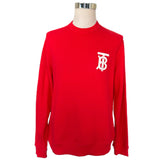 BURBERRY - TB Logo Red Jumper Sz M