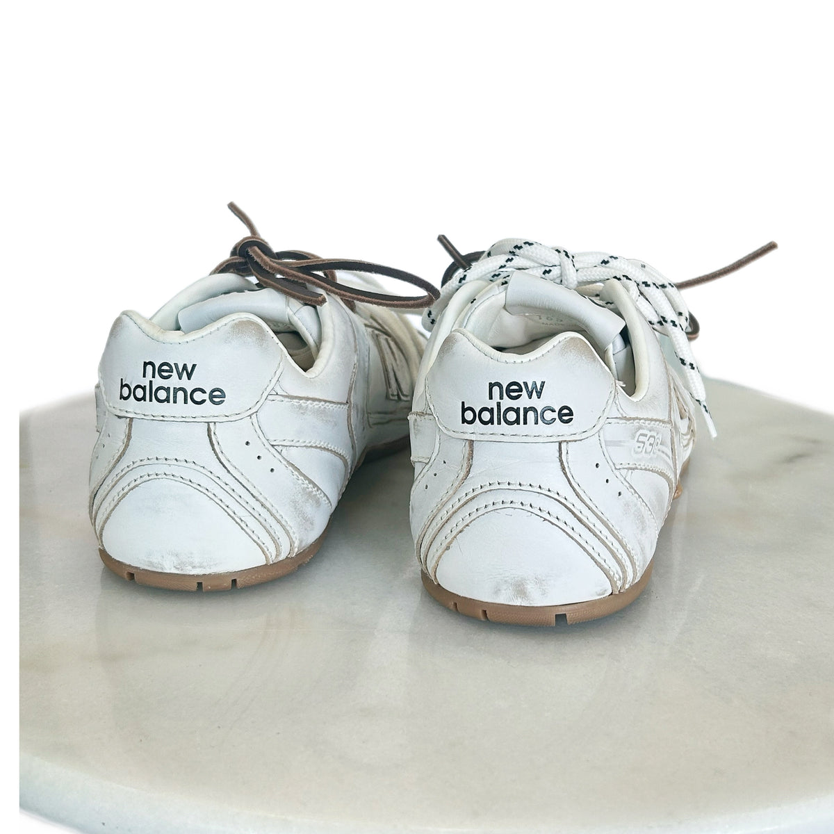 MIU MIU X New Balance - 530 SL Leather Sneakers Sz 38.5