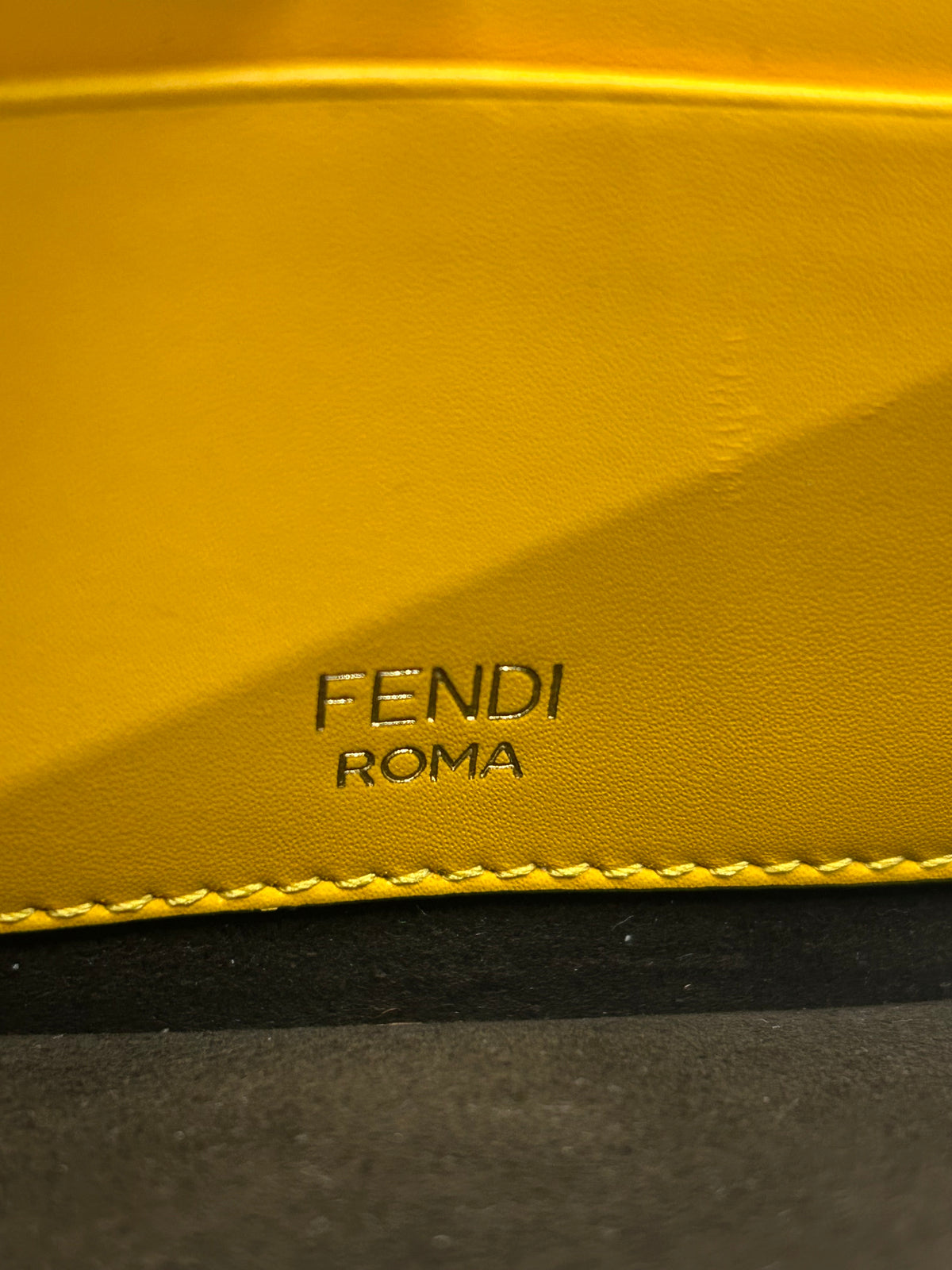 FENDI - Smooth Leather Baguette Mini Bag