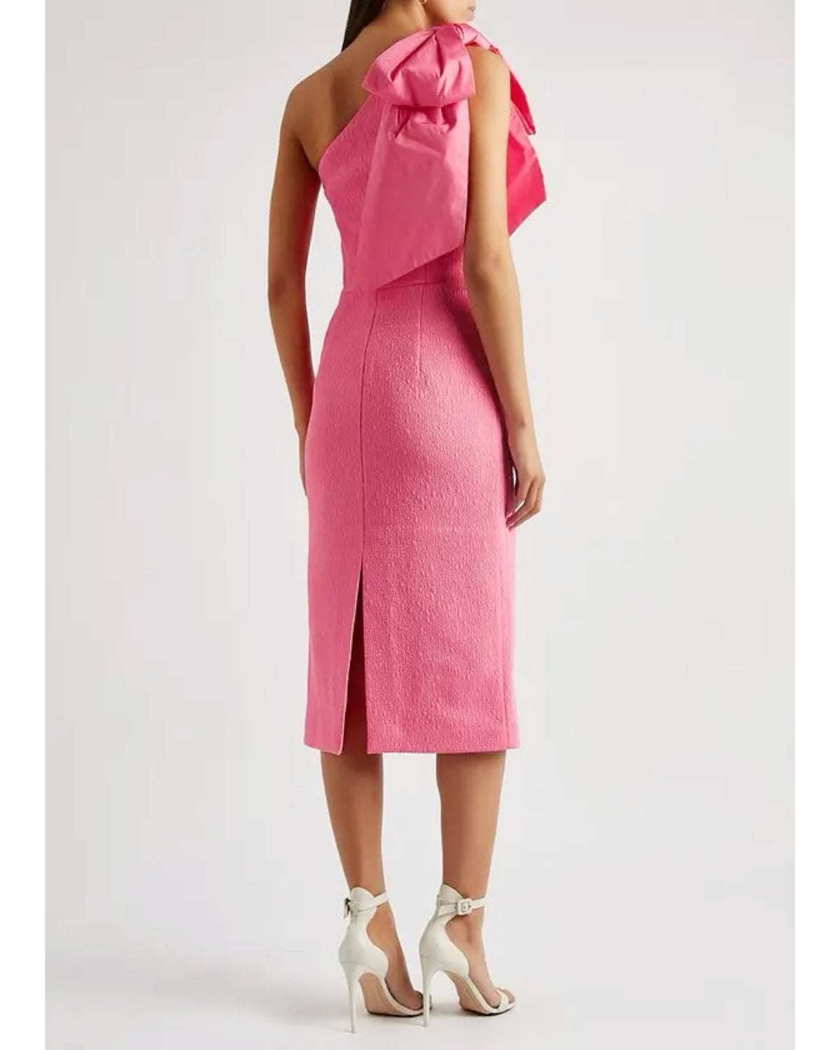 REBECCA VALLANCE - Montez Pink Midi Dress Sz 12