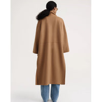 TOTEME -Signature Wool Camel Cashmere Coat