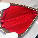 LOUIS VUITTON - Mini Pochette Accessories in Damier Ebene