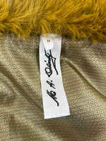 M.A.Dainty - Peach Basket Jacket in Mustard Sz M