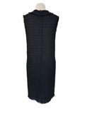 DOLCE & GABBANA - Raschel Black Tweed Dress Sz 42