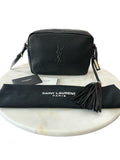 SAINT LAURENT - Black Lou Camera Bag
