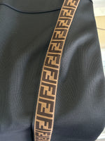 FENDI - FF Motif Black Dress Sz 38