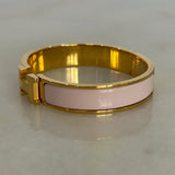 HERMÈS - Clic H Bracelet Rose Candeur GM