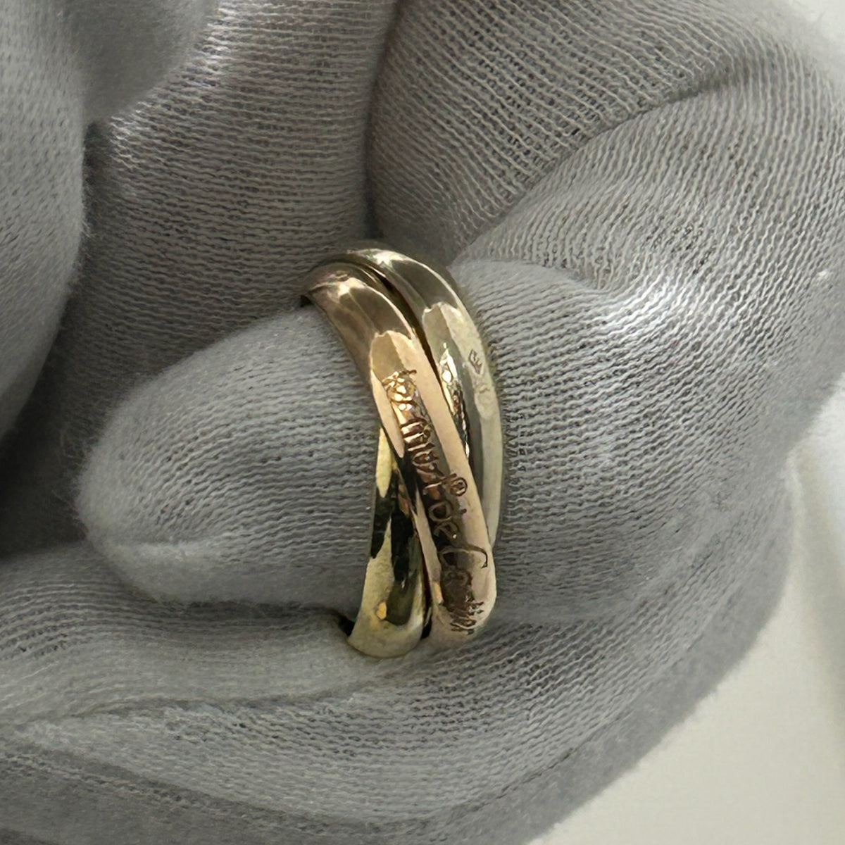 CARTIER - Les Must De Cartier Trinity Ring Sz 52