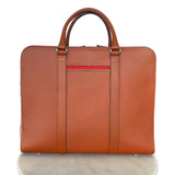 CARL FRIEDRIK - Palissy Overnight Bag in Cognac Leather
