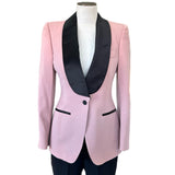 TOM FORD - Pink Wool & Silk Jacket Sz 40
