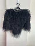 CAMILLA - Lady Of The Moon Feather Beaded Gilet Sz S