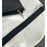 LONGCHAMP - Small Smile Black Leather Crossbody Bag